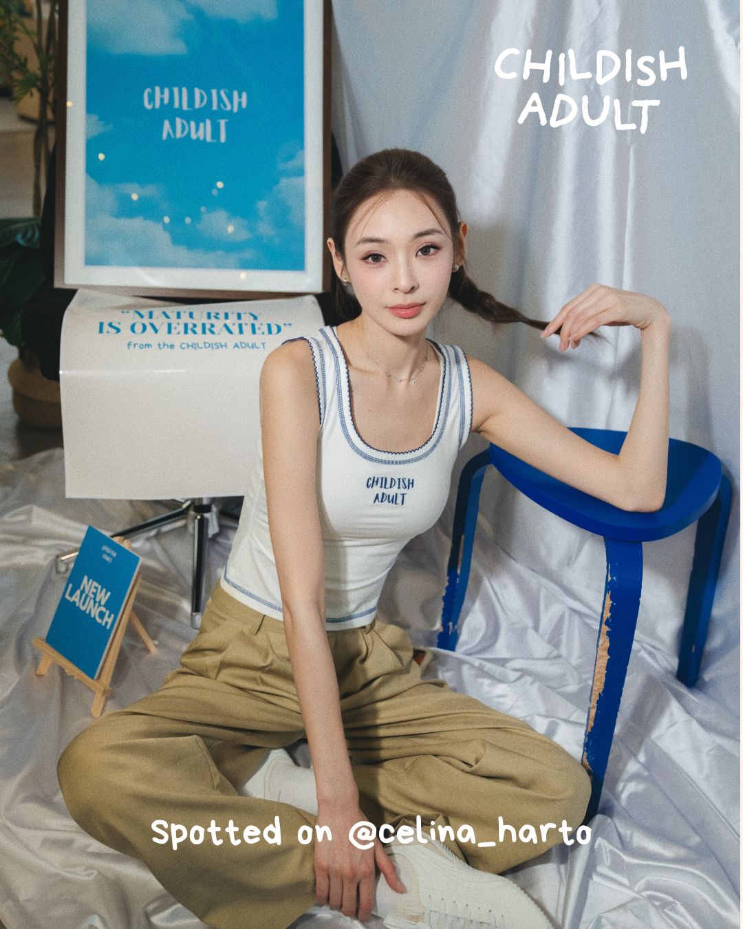 [PREORDER] CHILDISH TRIM TOP